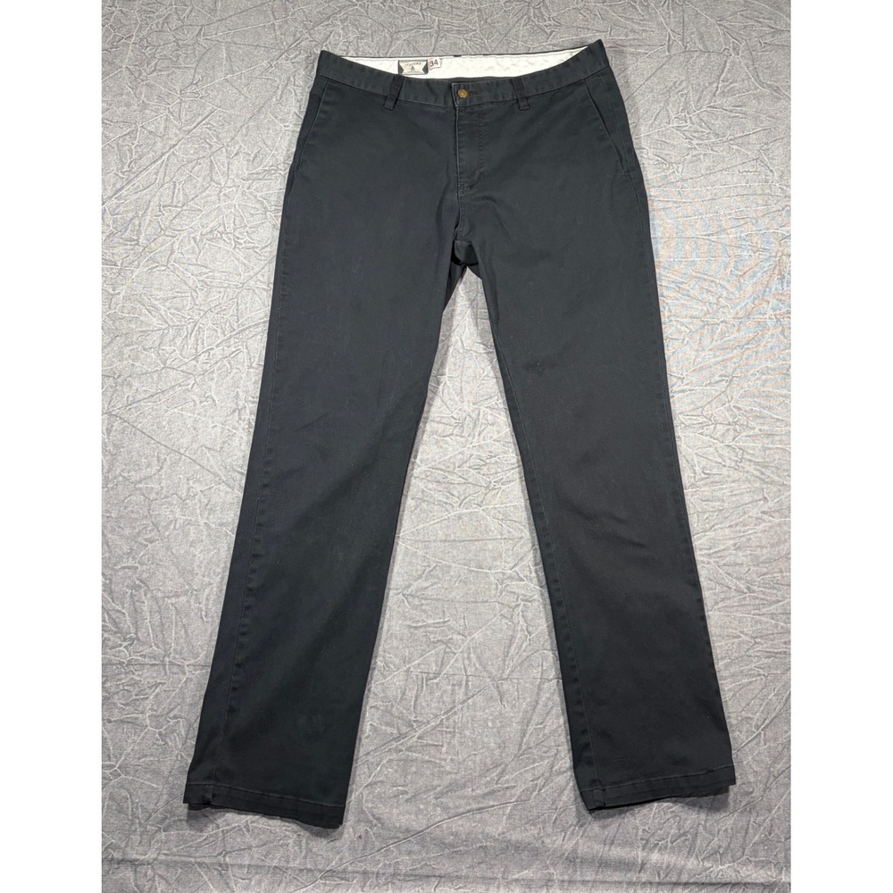 Volcom Pants Mens 34 Black Frickin Modern Stretch Chino A1111301 Casual Skate